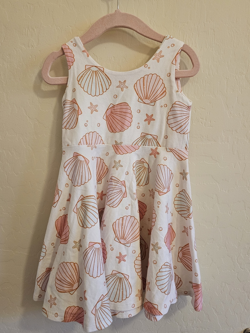 Little Nugget Knits Seashell Dress 3T